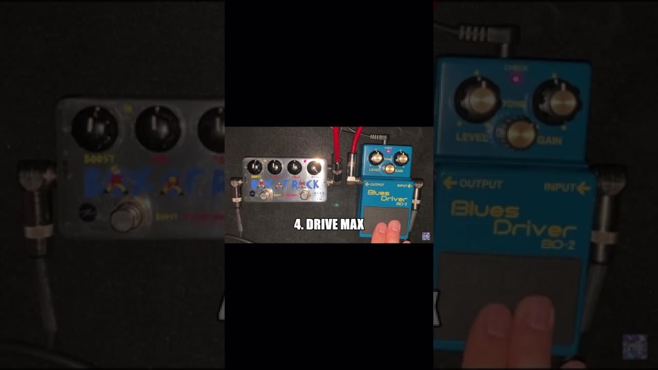 ZVEX Box of Rock + BOSS Blues Driver(Booster)