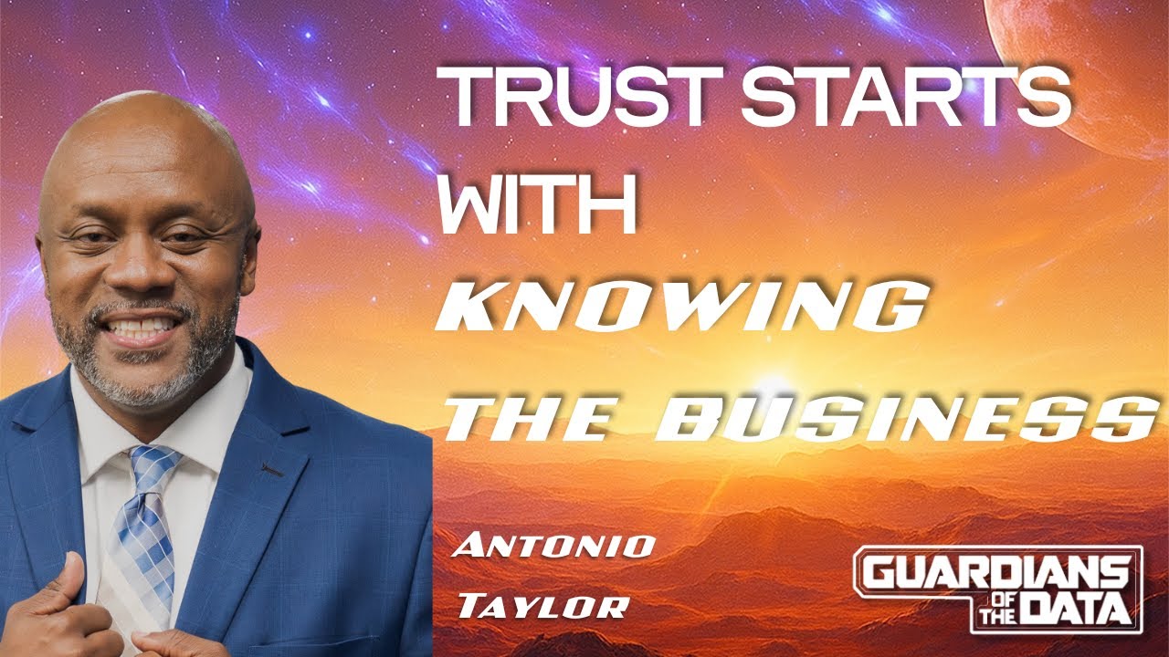 Addressing the Data Everywhere and No Map Issue - Antonio Taylor - Guardians of the Data - Ep #25