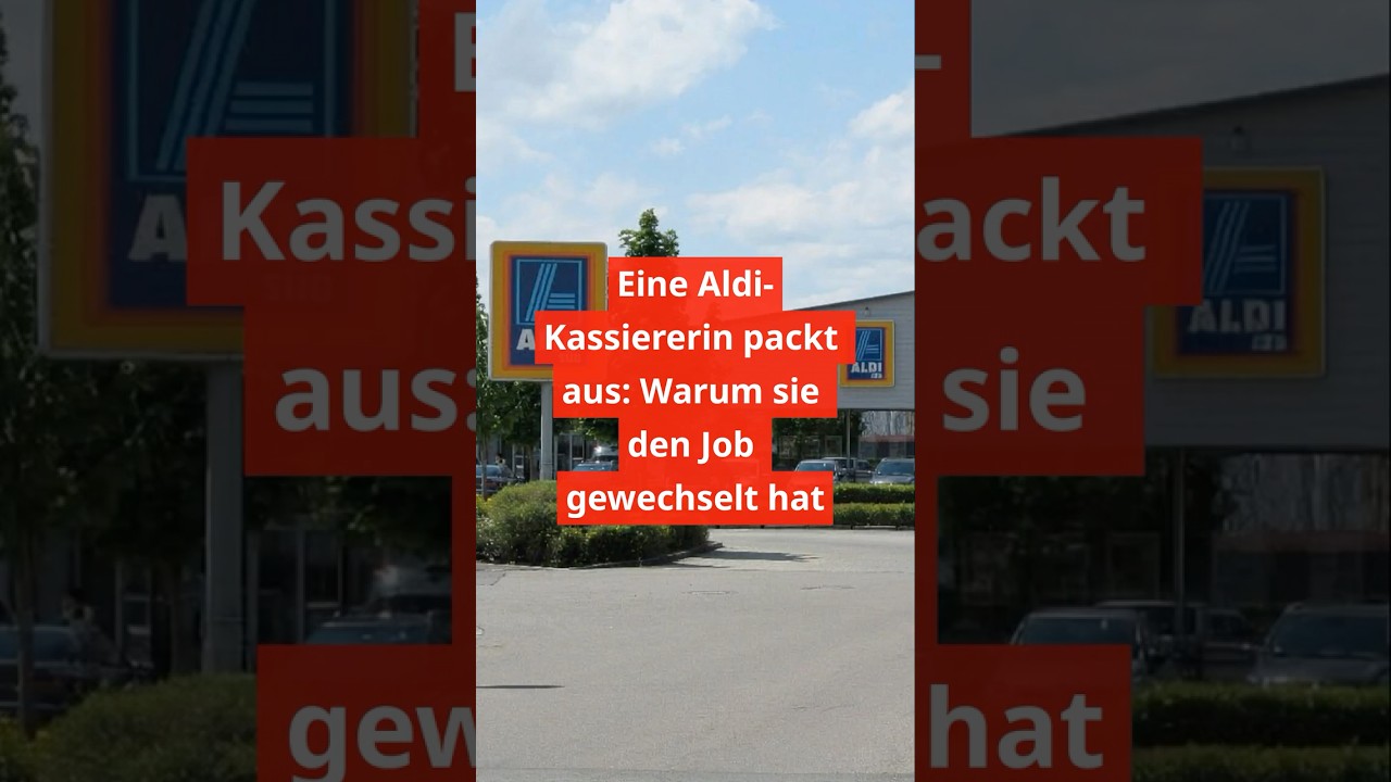Eine Aldi-Kassiererin packt aus: Warum sie den Job gewechselt hat