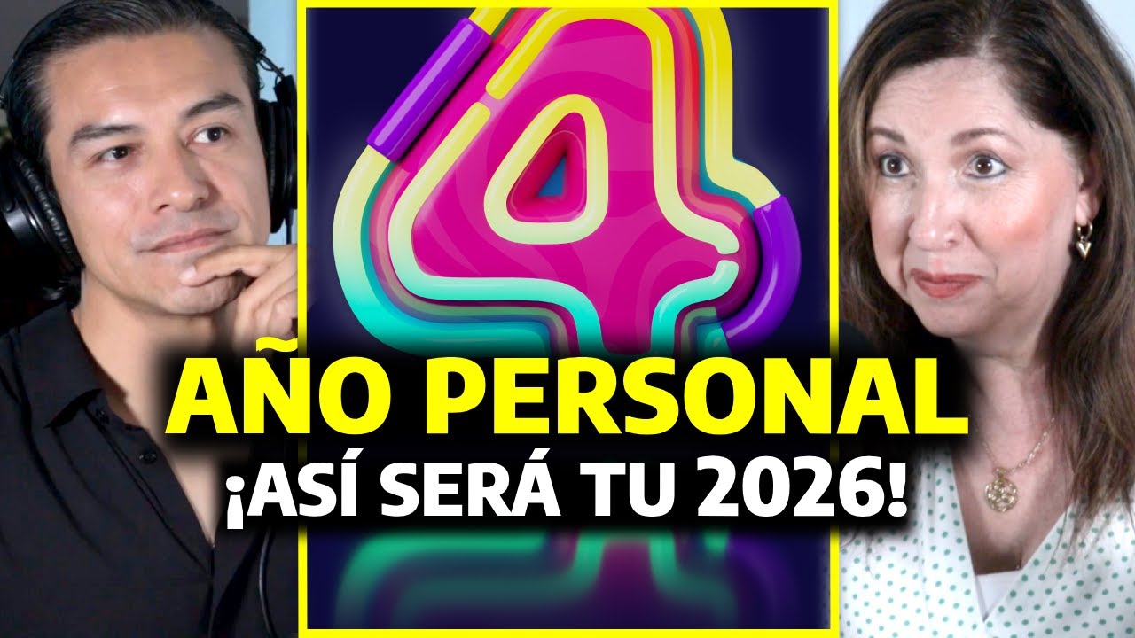 AÑO PERSONAL 4 en 2026 | Trabajo, Orden y lo que Marca tu Año