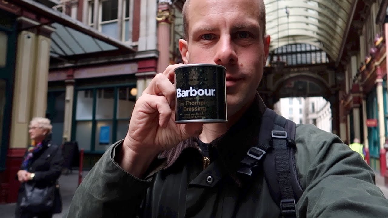 Barbour Wax Jackets + Как воск для ворса с воблером