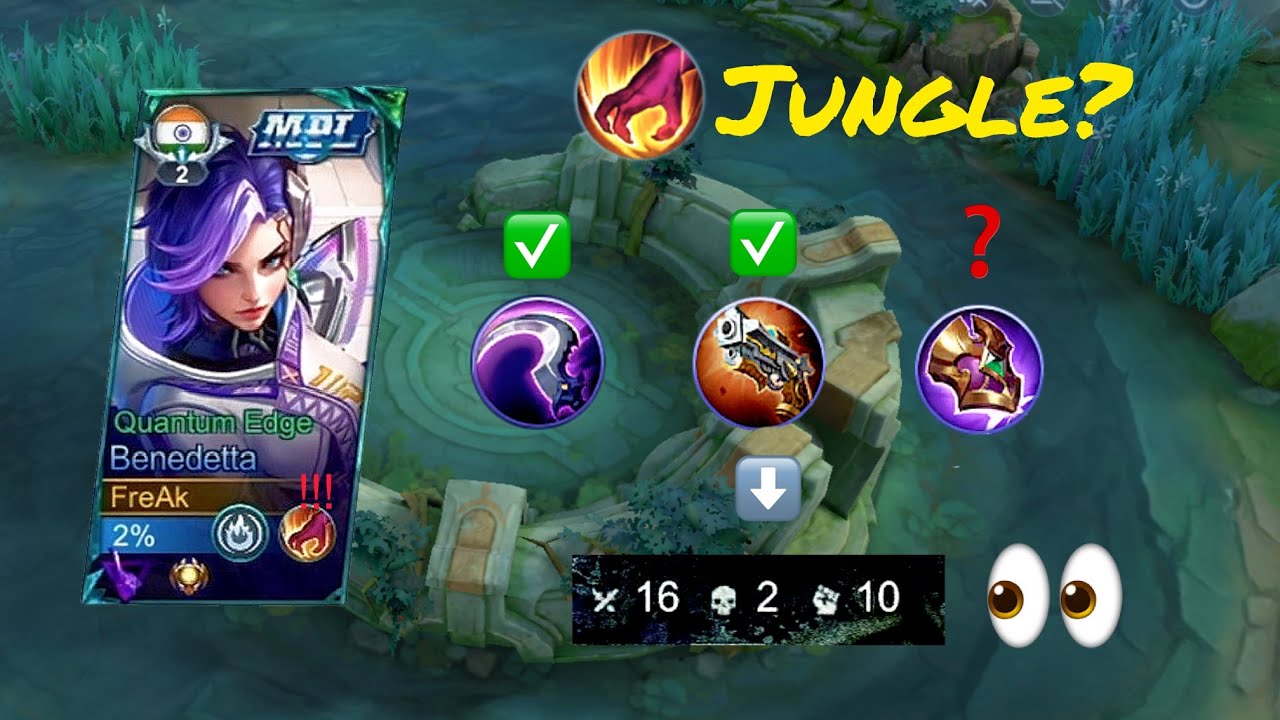 Benedetta Jungle Gameplay |  Sustain Build |  Solo Ranked Gameplay