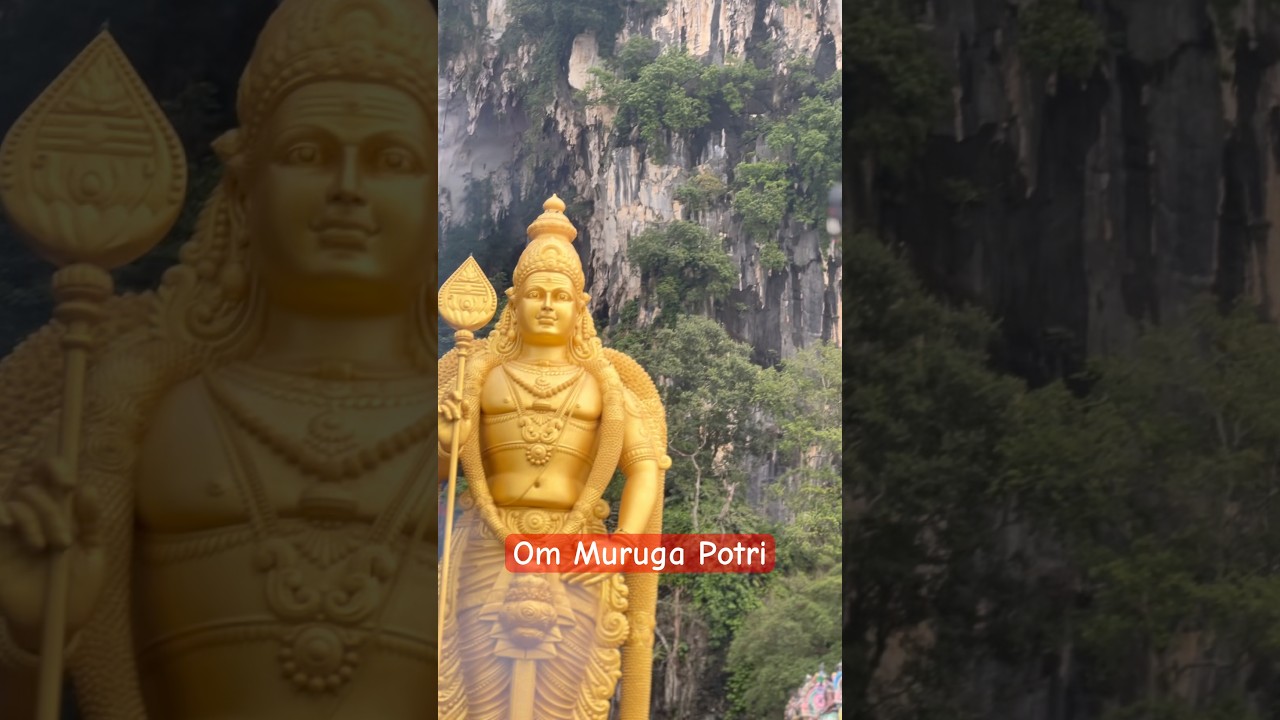 Amazing Drone Abishegam in Batu Caves for Murugan Statue Opening after 20 Years