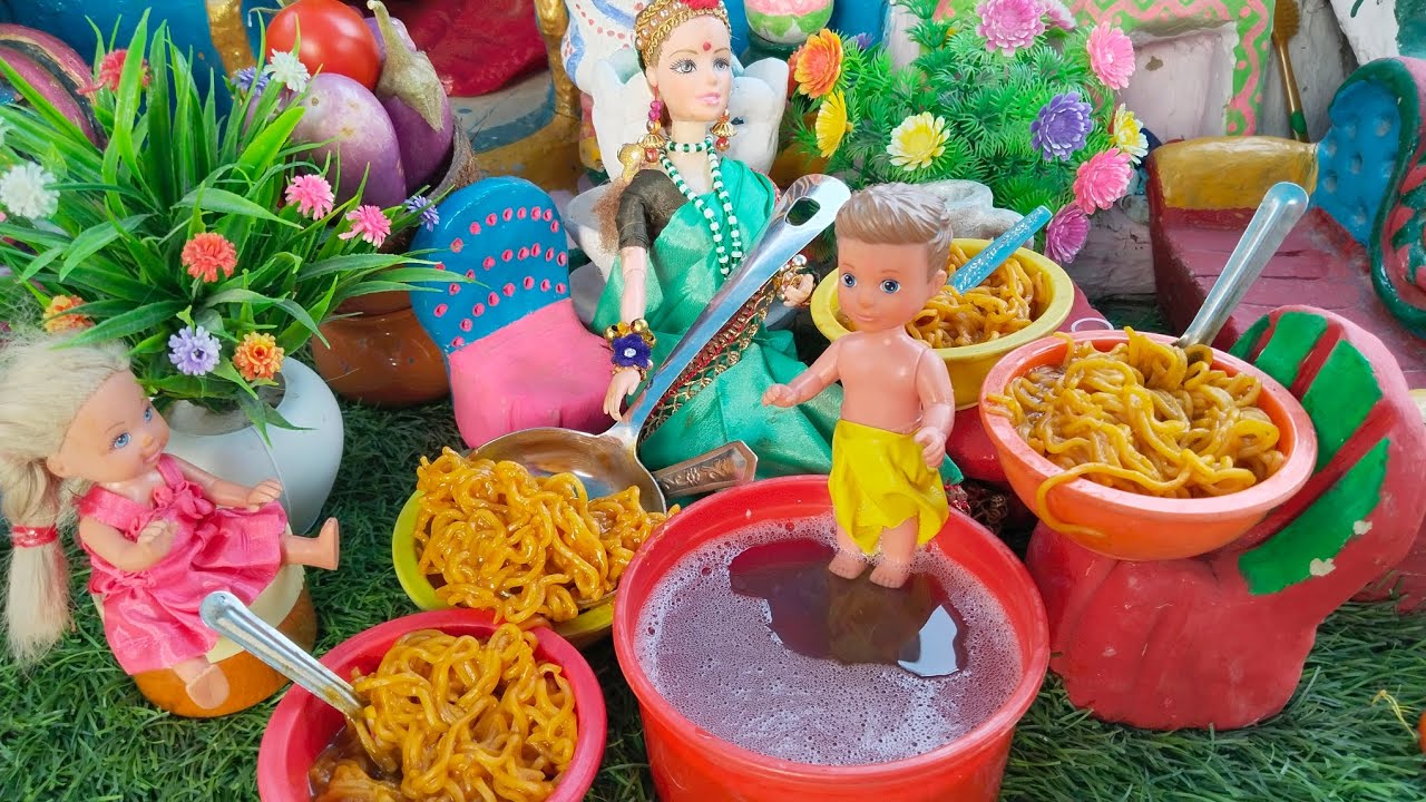 Barbie Routine in Indian Village|Radha Ki Kahani Epi-90|Barbie story|Barbie barbie|barbie ki kahani