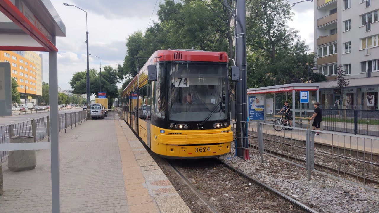 Pesa 128N Jazz Duo #3624 [🚊74] - Tramwaje Warszawskie