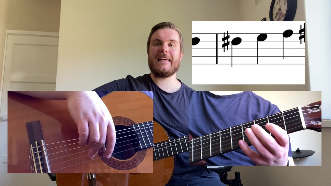 Guitar: Trinity Grade 2 - Chromatic Scale starting on G