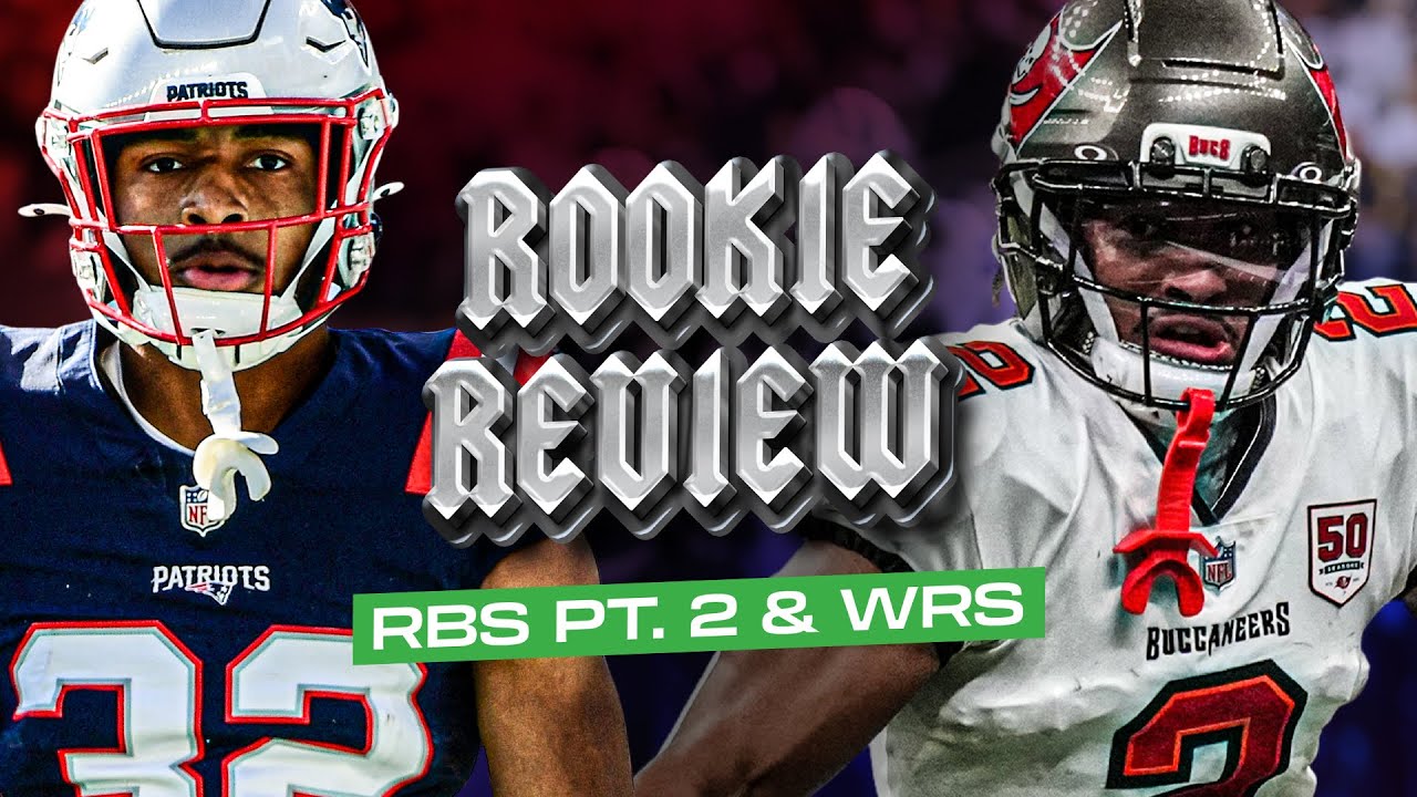 Rookie Review: RBs Pt. 2 & WRs + Egbuka's Fall | Dynasty Fantasy Football 2026