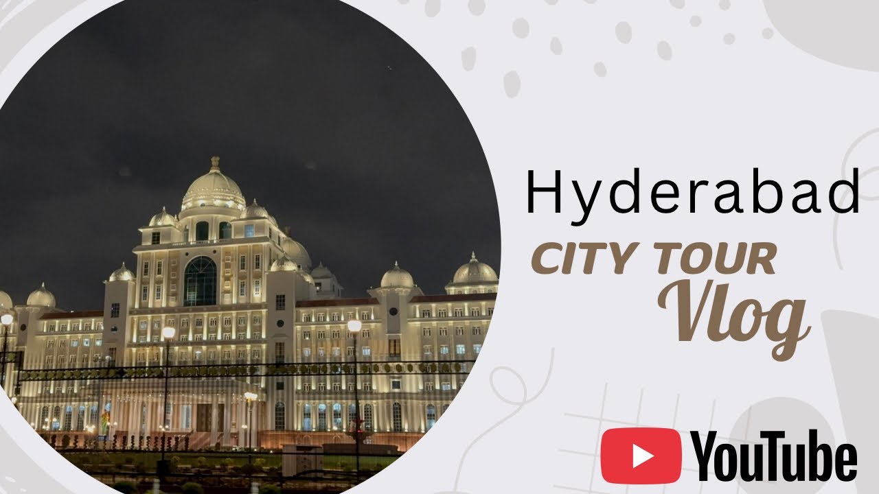 Hyderabad city tour tank bund beautiful night view most developed city 🏙️ food places so beautiful 