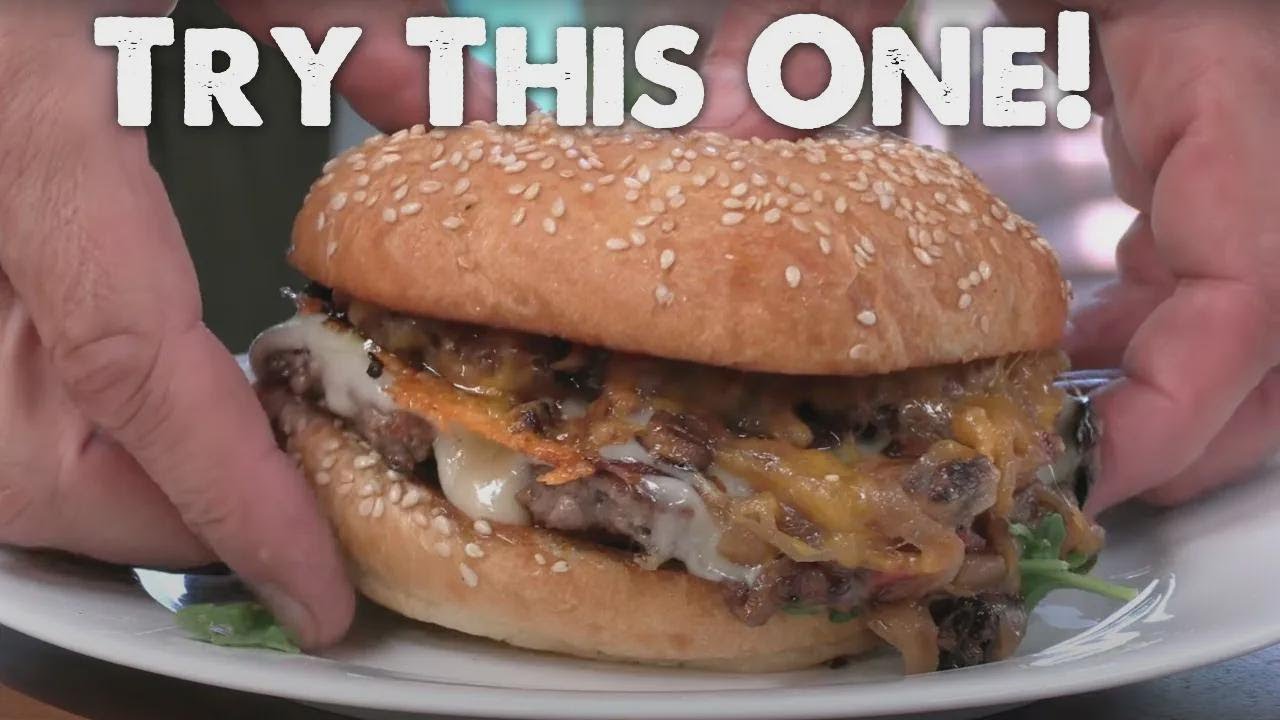 Der ultimative Mushroom Swiss Cheddar Bacon Cheeseburger! | Ballistic Burgers