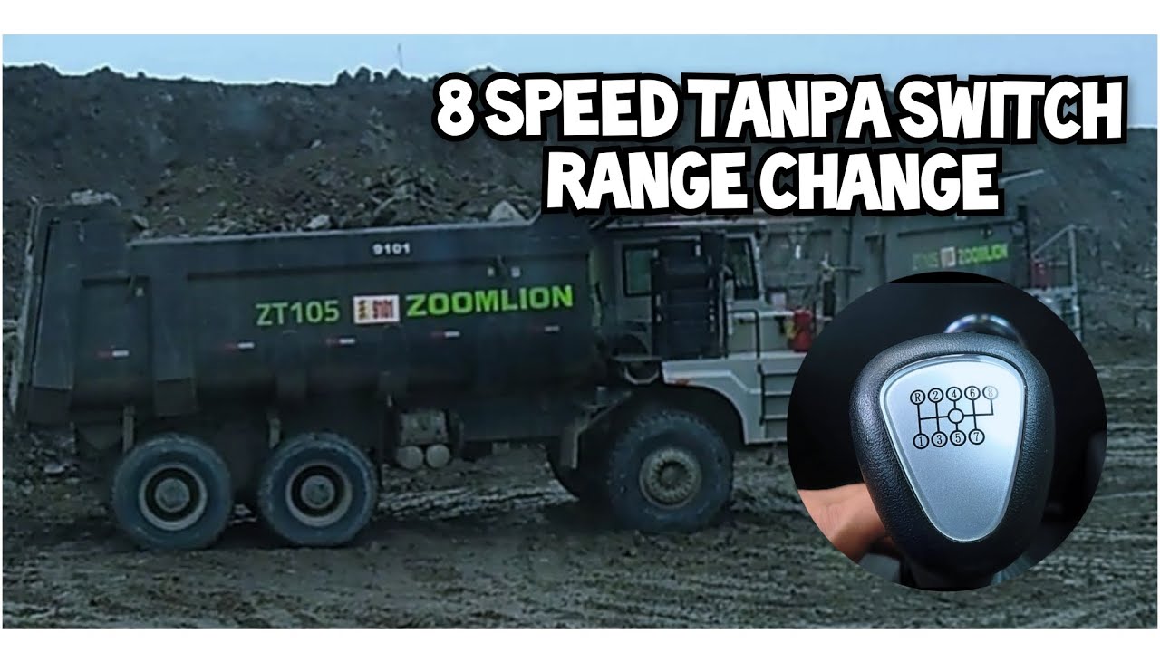 Cara pengoperasian gear transmisi Zoomlion ZT 105
