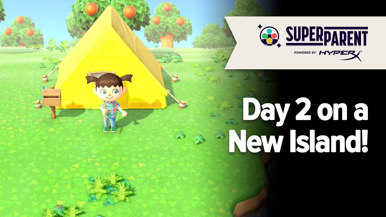 Day 2 on a New Island in Animal Crossing: New Horizons! - SuperParent Live