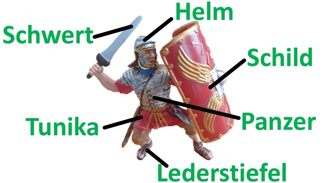 Der r&ouml;mische Legion&auml;r - Bewaffnung und Ausr&uuml;stung