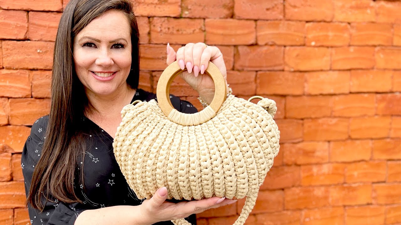 Bolsa Jupiter em fio de malha