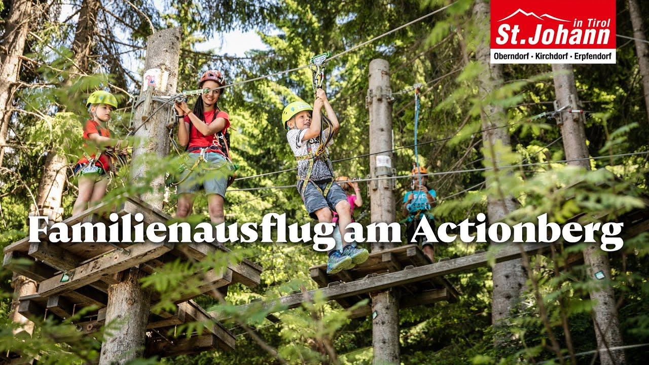 Familienausflug am Actionberg Harschbichl &bull; Region St. Johann in Tirol