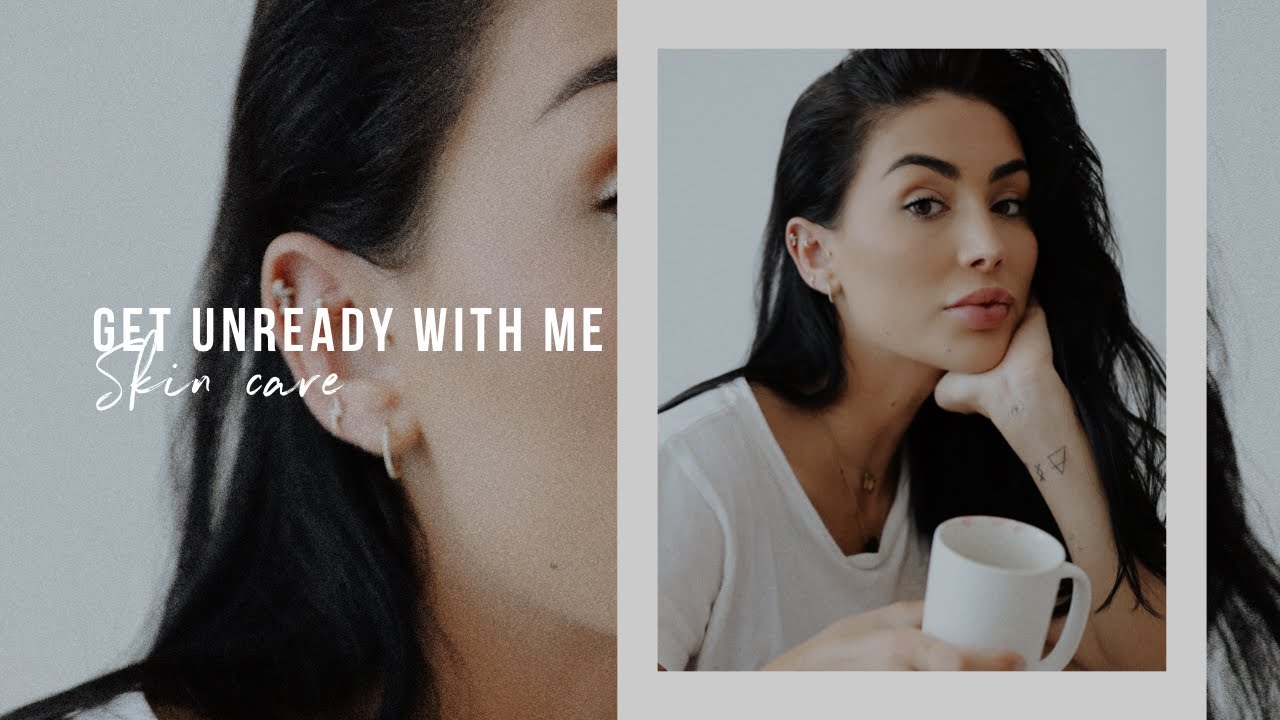 GET (UN)READY WITH ME - Makeup removal + Cleansing routine  - طريقة إزالة المكياج