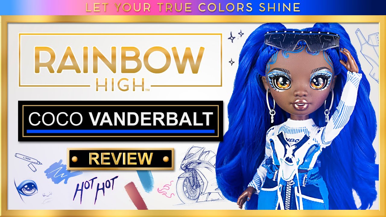 Review COCO VANDERBALT, Series 4 🌈 Especial Rainbow High 🌈