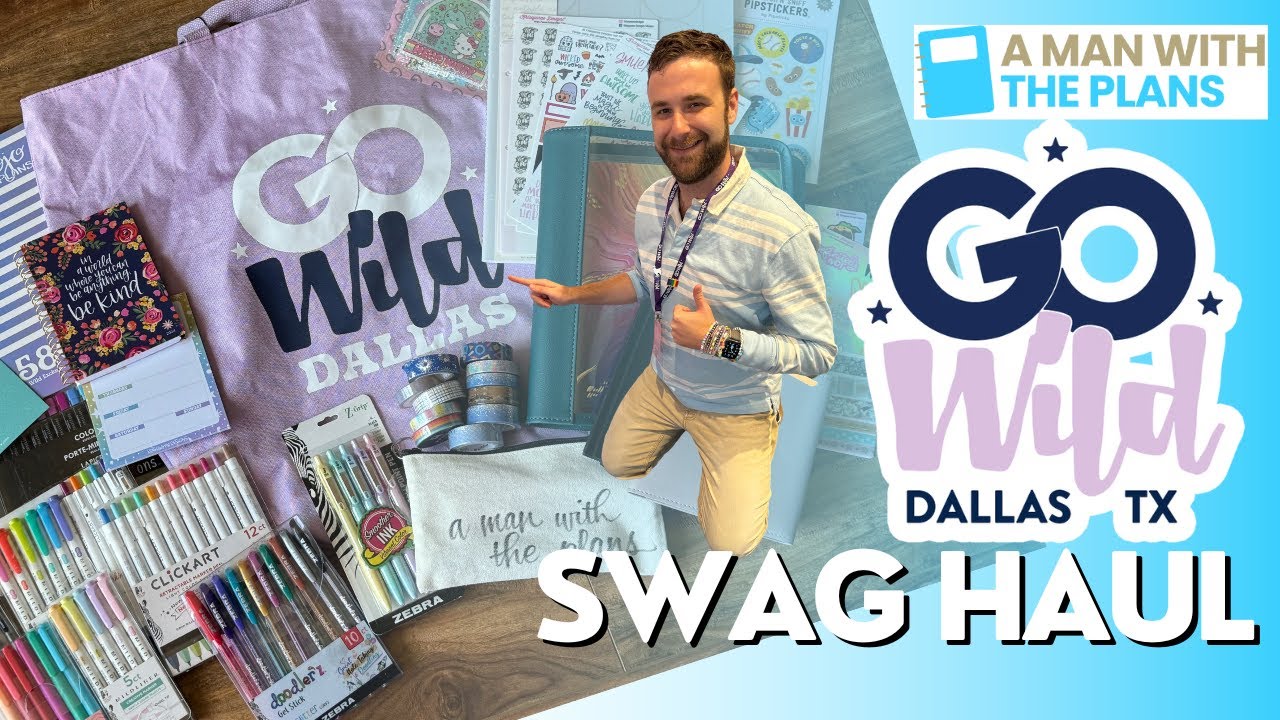 Go Wild Swag Haul | Zebra Pen Table, Markers and More!