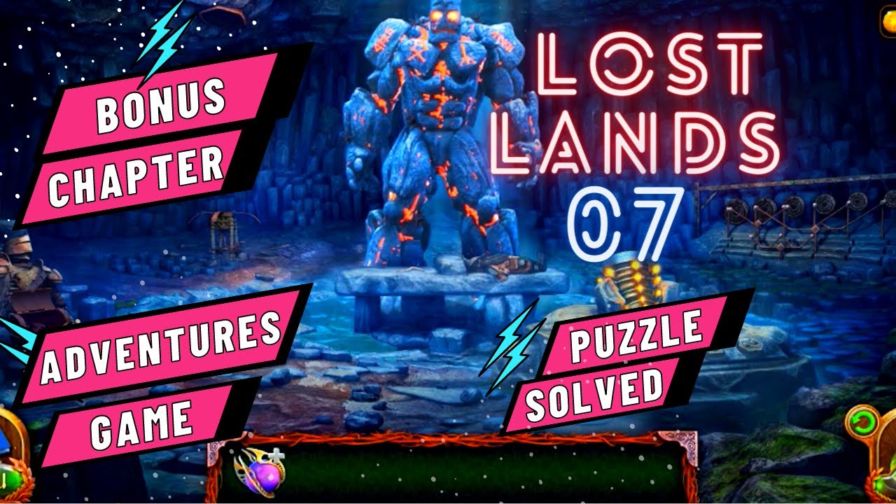 Lost Lands 7 Bonus Chapter walkthrough with hints and puzzles || ZJ 360 world