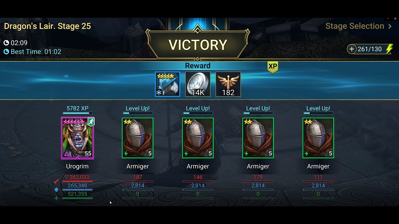 Raid Dragon 25 Urogrim Solo (with Food)