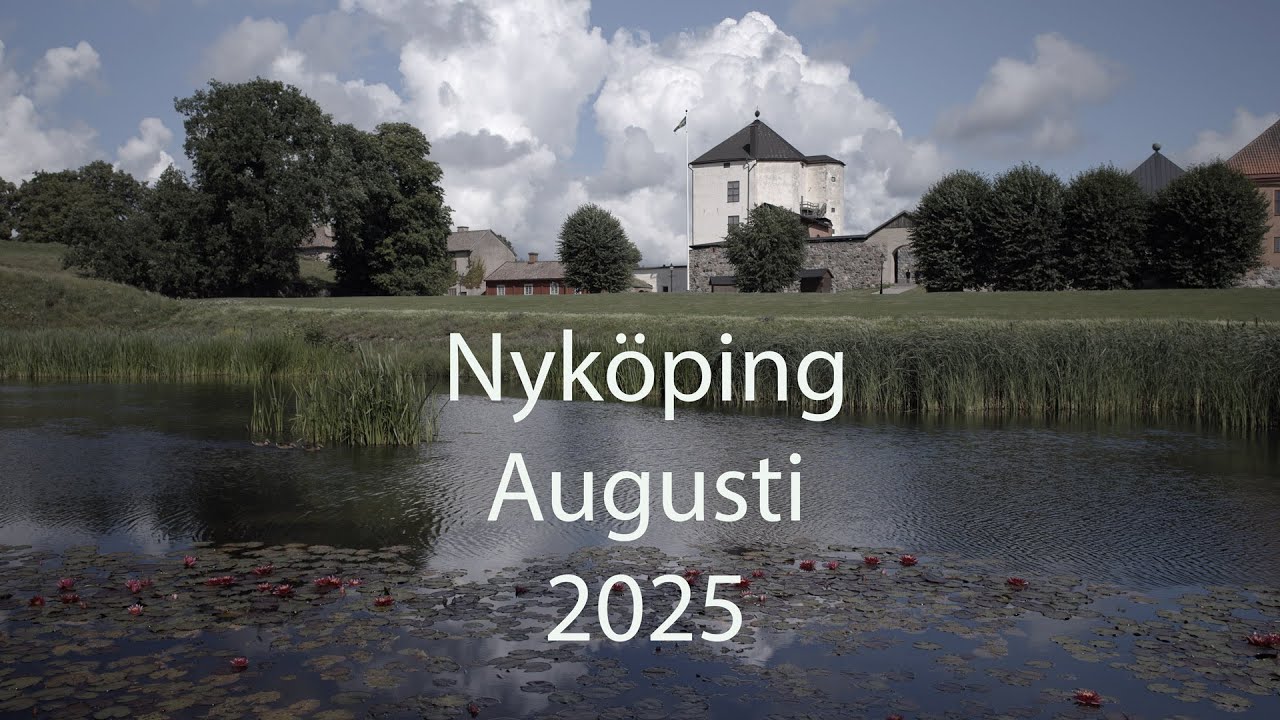 Nyköping en dag i augusti 2025