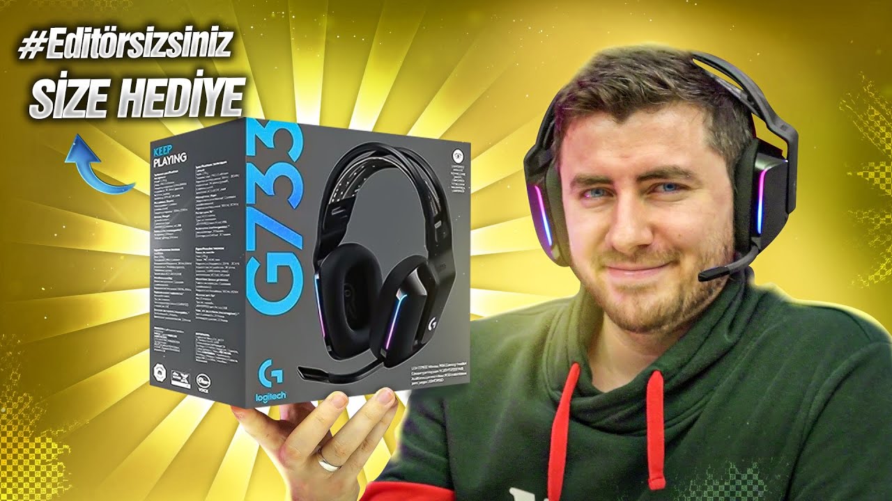 KUŞ GİBİ Denilen Kulaklığı İnceliyorum - Logitech G733 Wireless (SİZE HEDİYE)
