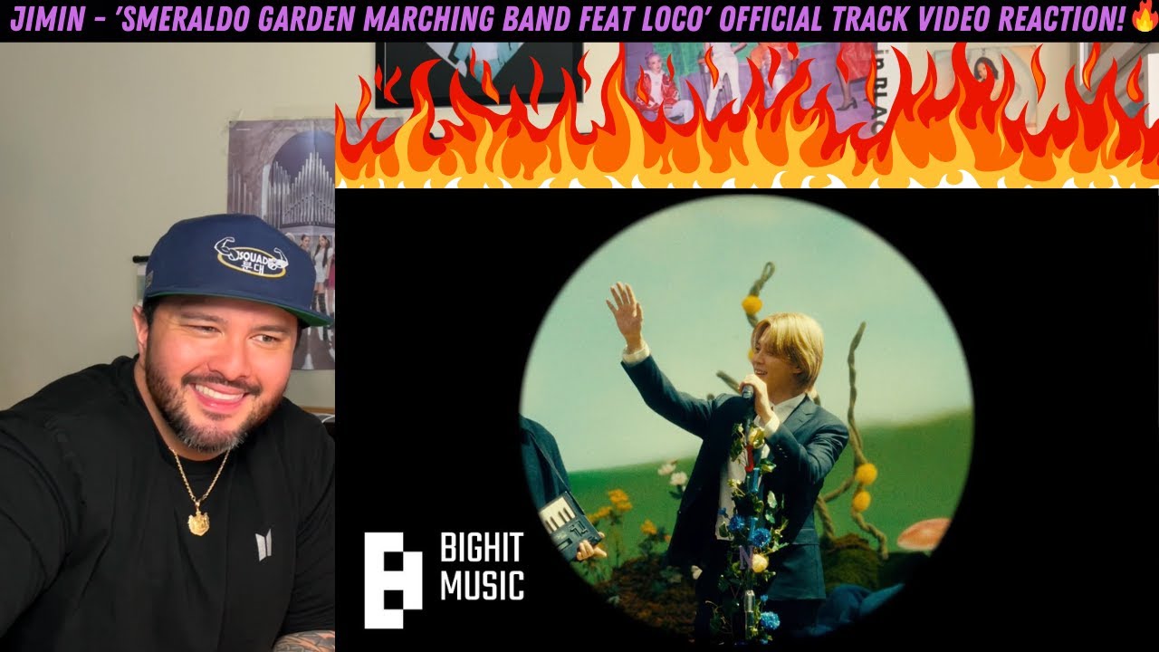 JIMIN - 'Smeraldo Garden Marching Band feat  Loco' Official Track Video Reaction!