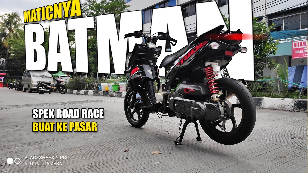 X-RIDE 150CC BATMAN, MATIC ROAD RACE BUAT KE PASAR!