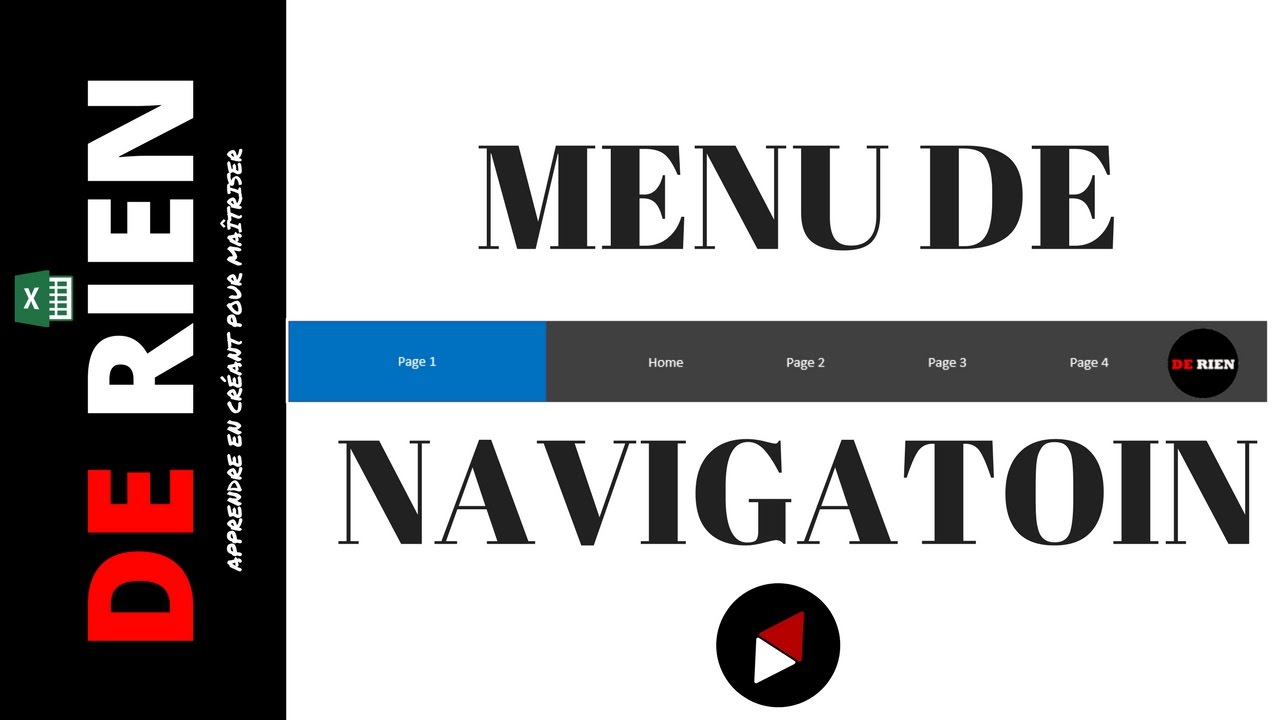 #1 Gestion d'entreprise : intro et création de la page d'accueil et la barre de navigation - DE RIEN