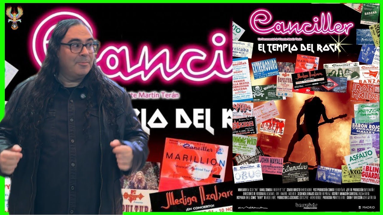 Canciller El Templo del Rock - Asistimos a la presentaci&oacute;n del documental m&aacute;s esperado