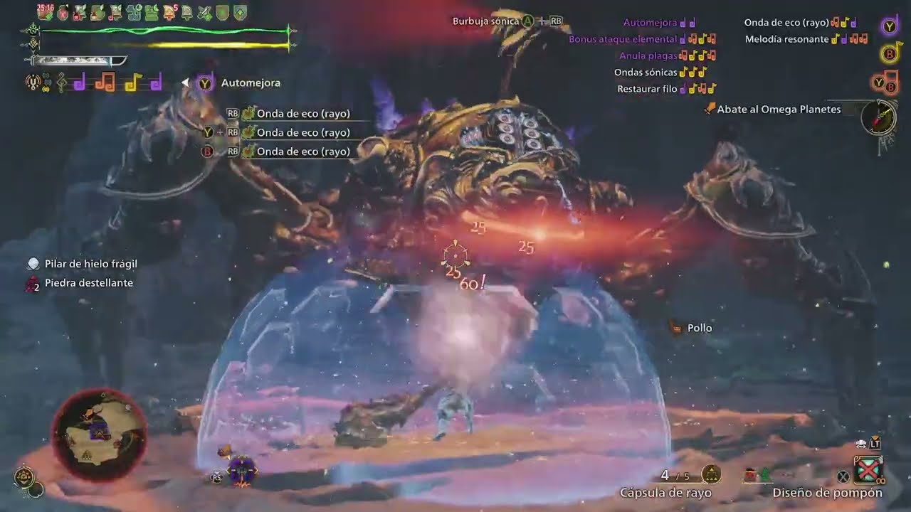 MH Wilds: Omega Planetes (Savage), Hunting Horn solo - 29:10:54