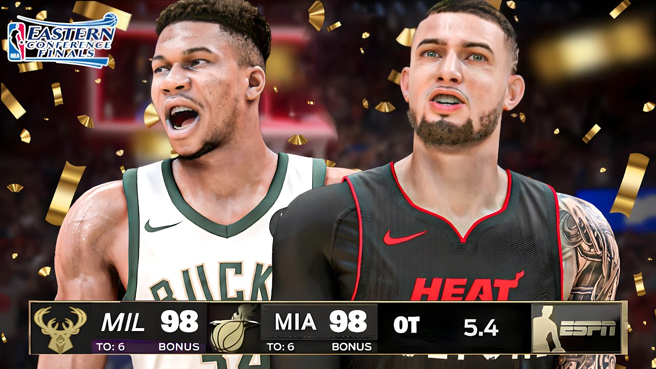 Захватывающий матч плей-офф - Финал конференций в режиме MyCAREER NBA 2K24
