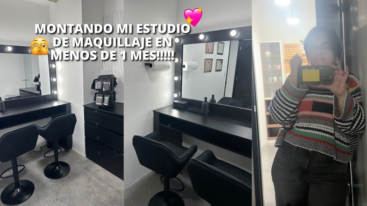 ABRIENDO MI PROPIO ESTUDIO DE MAQUILLAJE EN MENOS DE 30 DÍAS | VLOG
