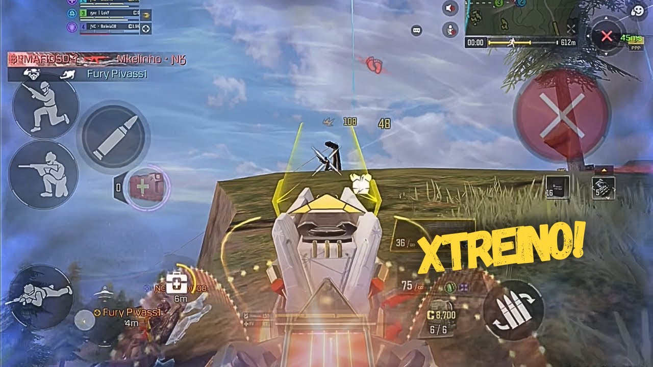 ESSE TIME É MUITO FORTE! 🔥54k - COD: MOBILE BATTLE ROYALE