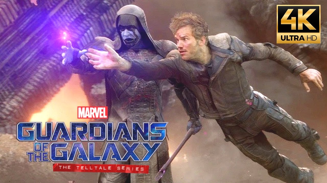 Guardians of the Galaxy The Telltale Series (2017) 4K Movie All Cutscenes