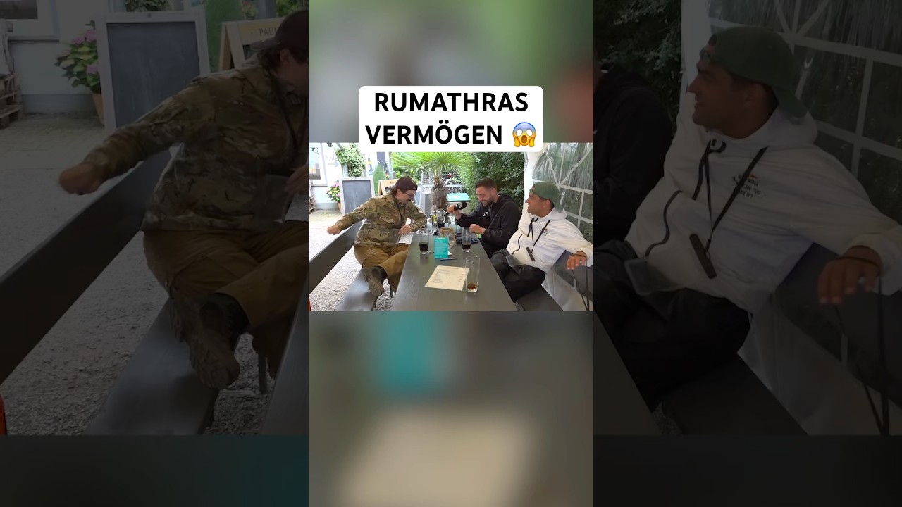 So REICH ist Rumathra 🤑😱 #verm&ouml;gen #reich #rumathra #geld