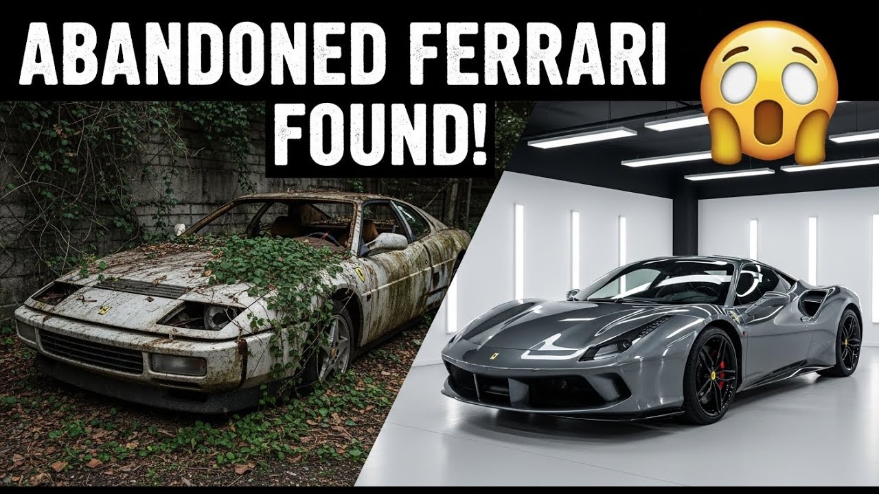 Abandoned Ferrari Beast Revived: From Forgotten Junk to Legendary Supercar Evolution!