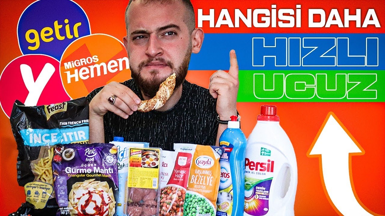 Getir'mi? Yemek Sepeti mi? Migros Hemen mi?