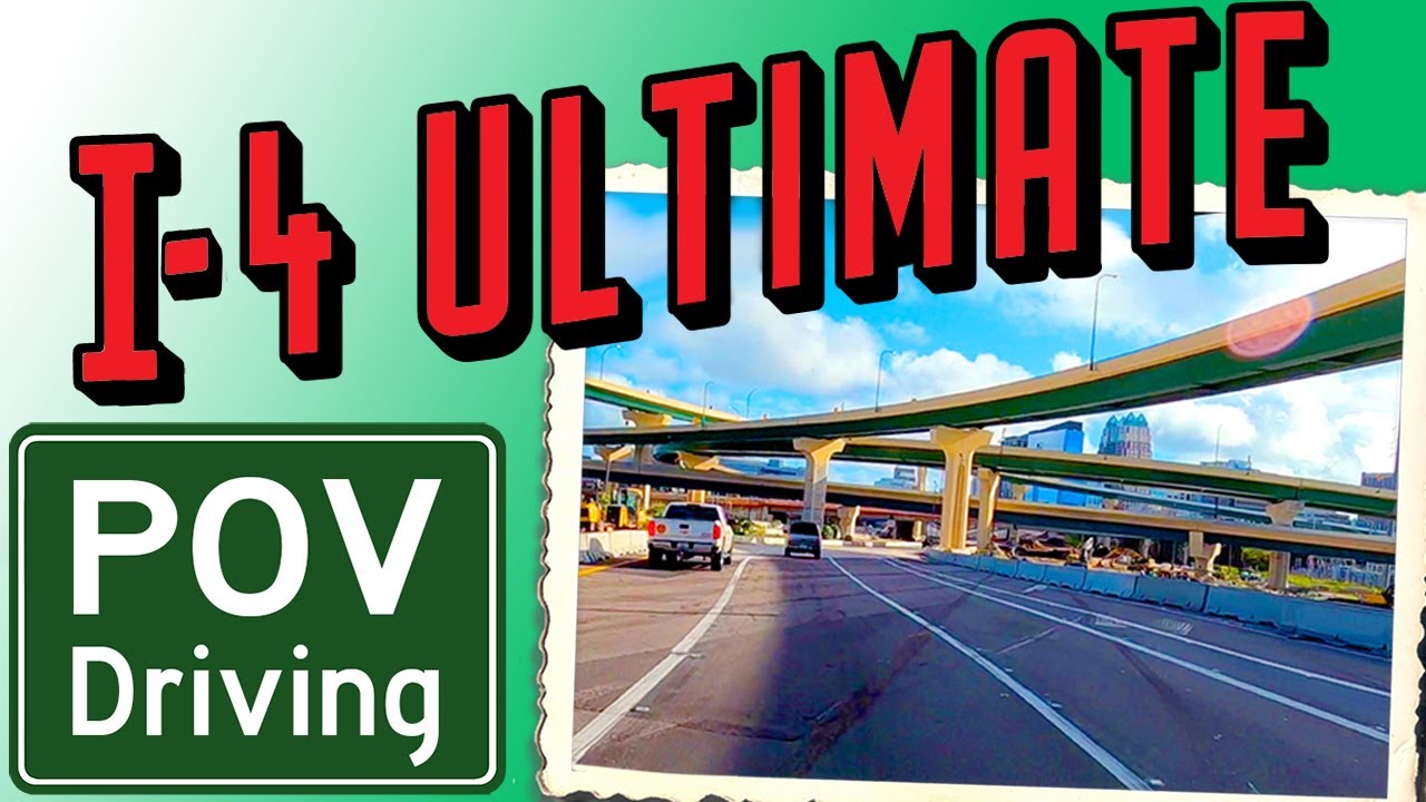 I-4 Ultimate POV Road Trip | Orlando's Biggest Construction