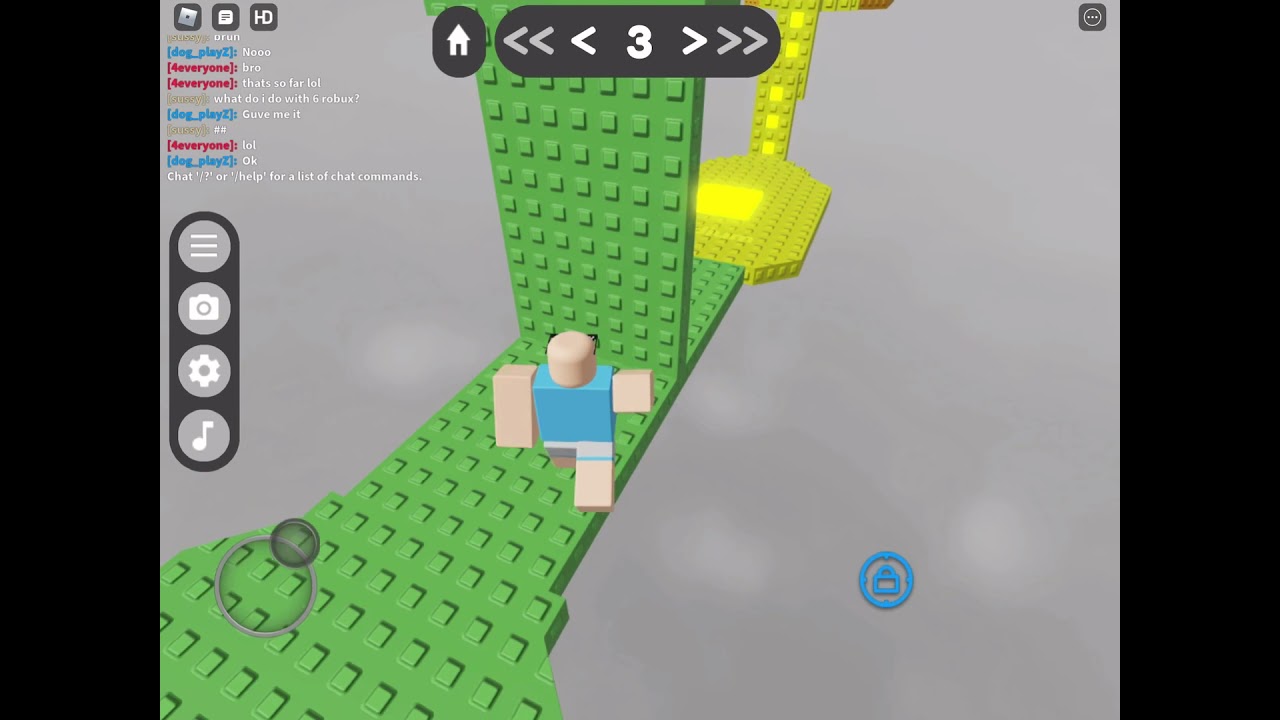 The “HARDEST” No Jump Per Difficulty Chart Obby