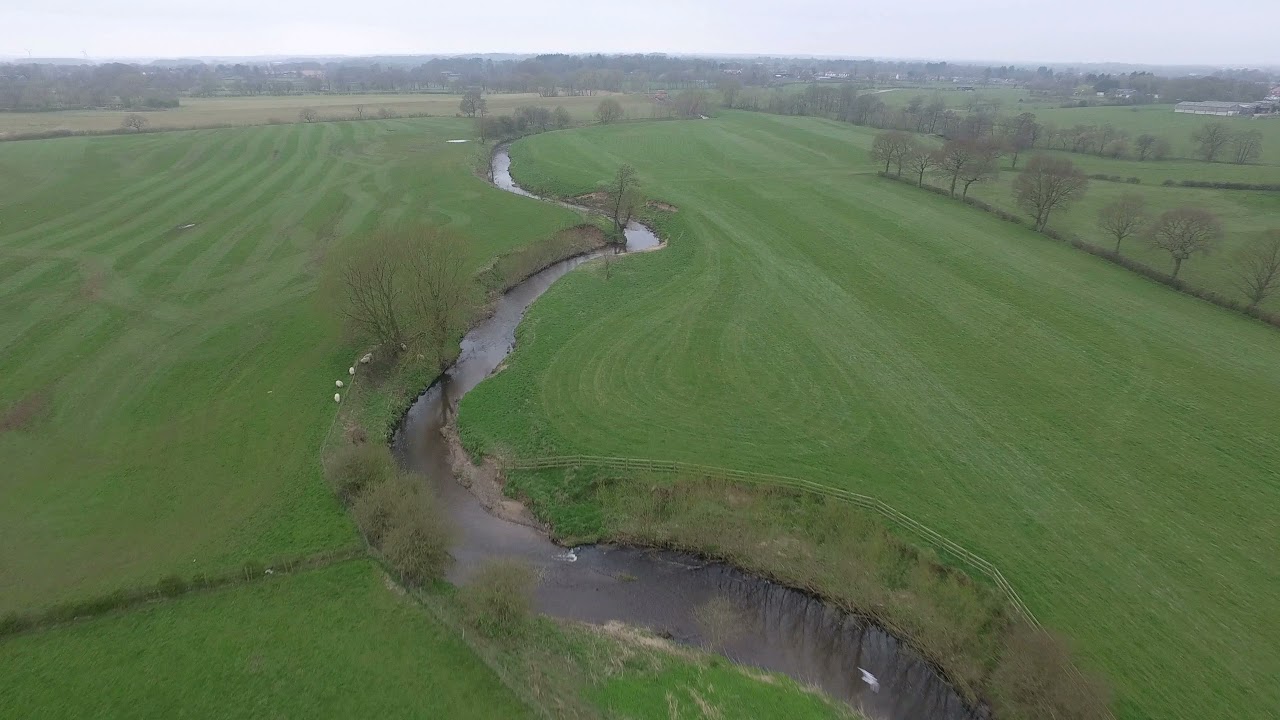 River Yarrow including Croston Flood Defenses and Eccleston Church 1