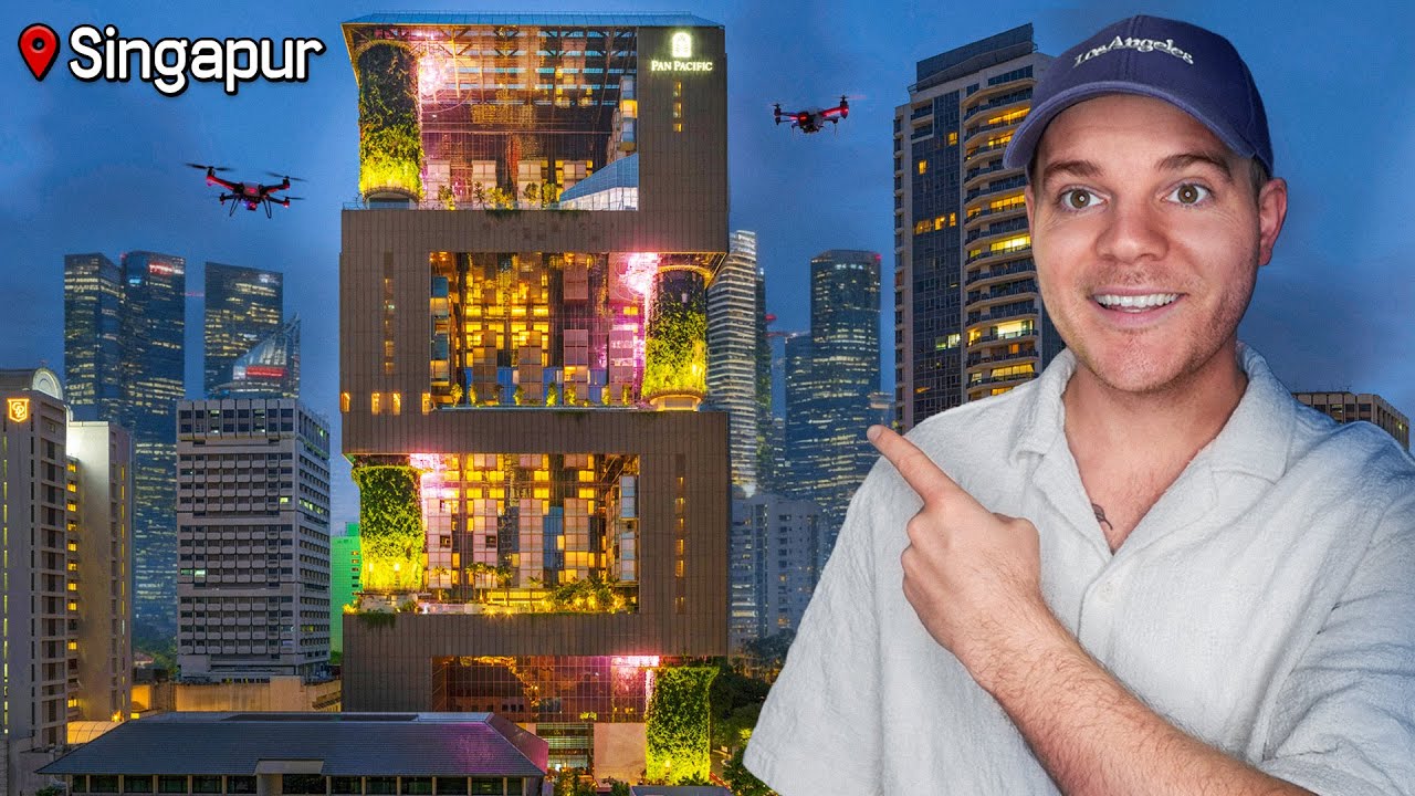 Ich übernachte im futuristischsten Hotel von Singapur!