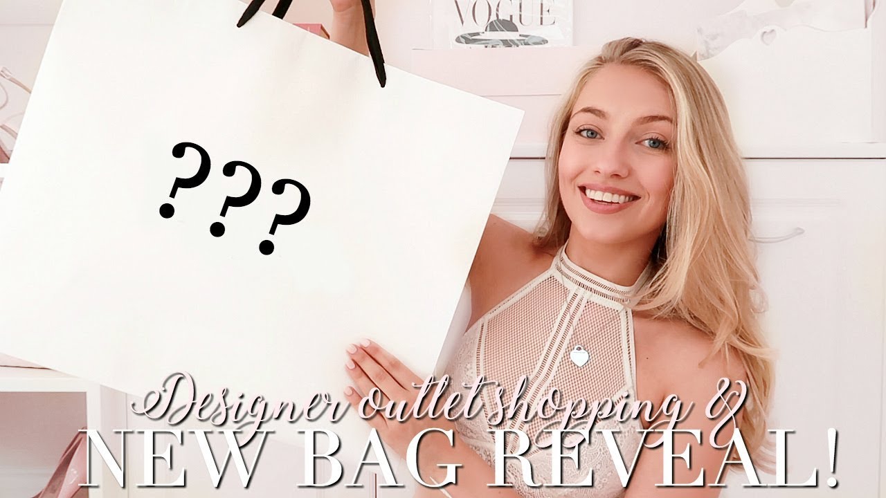 COME DESIGNER OUTLET SHOPPING WITH ME + NEW BAG REVEAL! ~ Freddy My Love