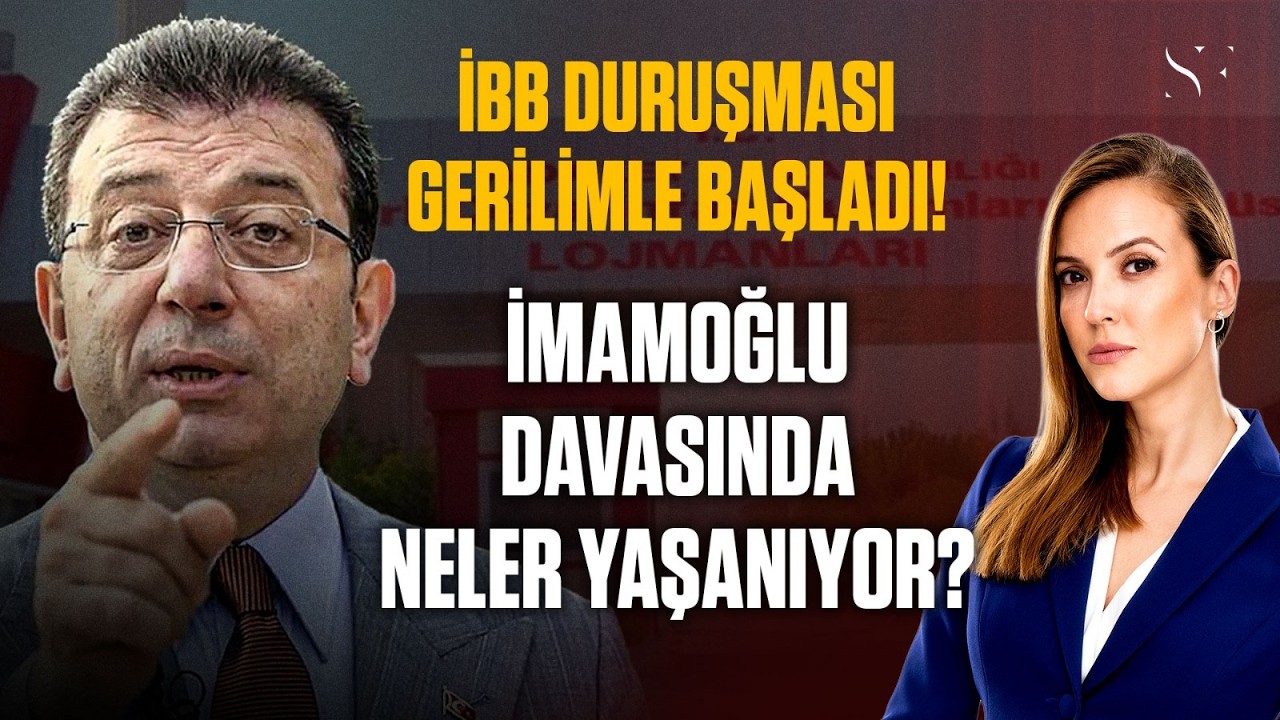 #CANLI Tarihi Dava Başladı! Mahkeme Karıştı! İmamoğlu Hakim Karşısında!