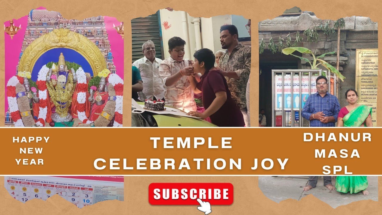 Big family fun and blessings / happy new year / sankranthi 