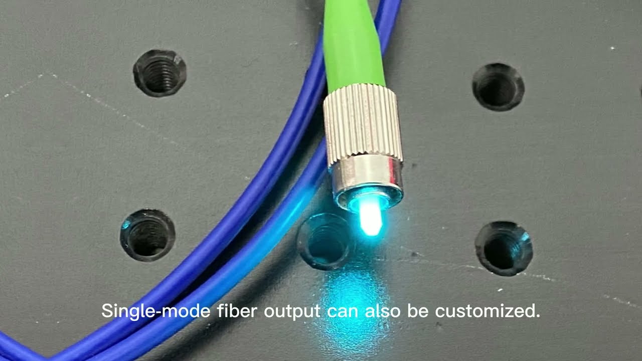 488nm 25mW PM Fiber Coupled Laser