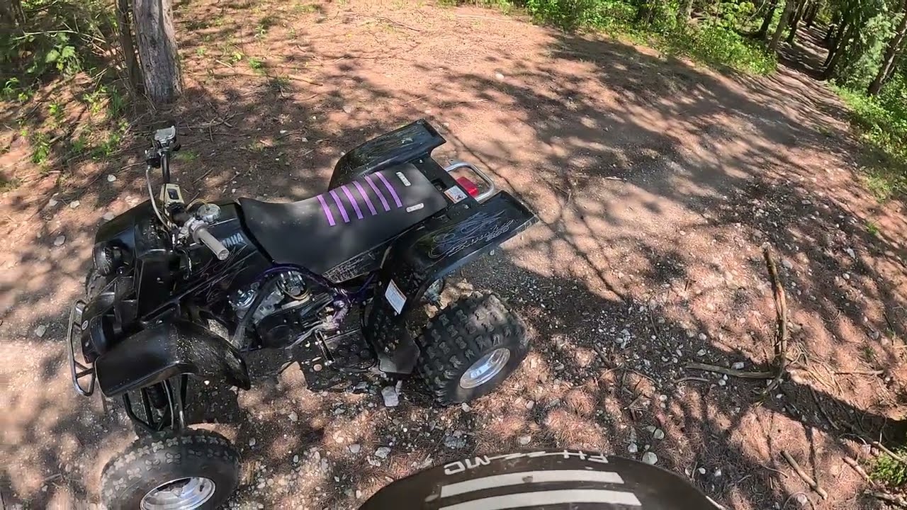 Brappin a 2006 Yamaha Banshee 350