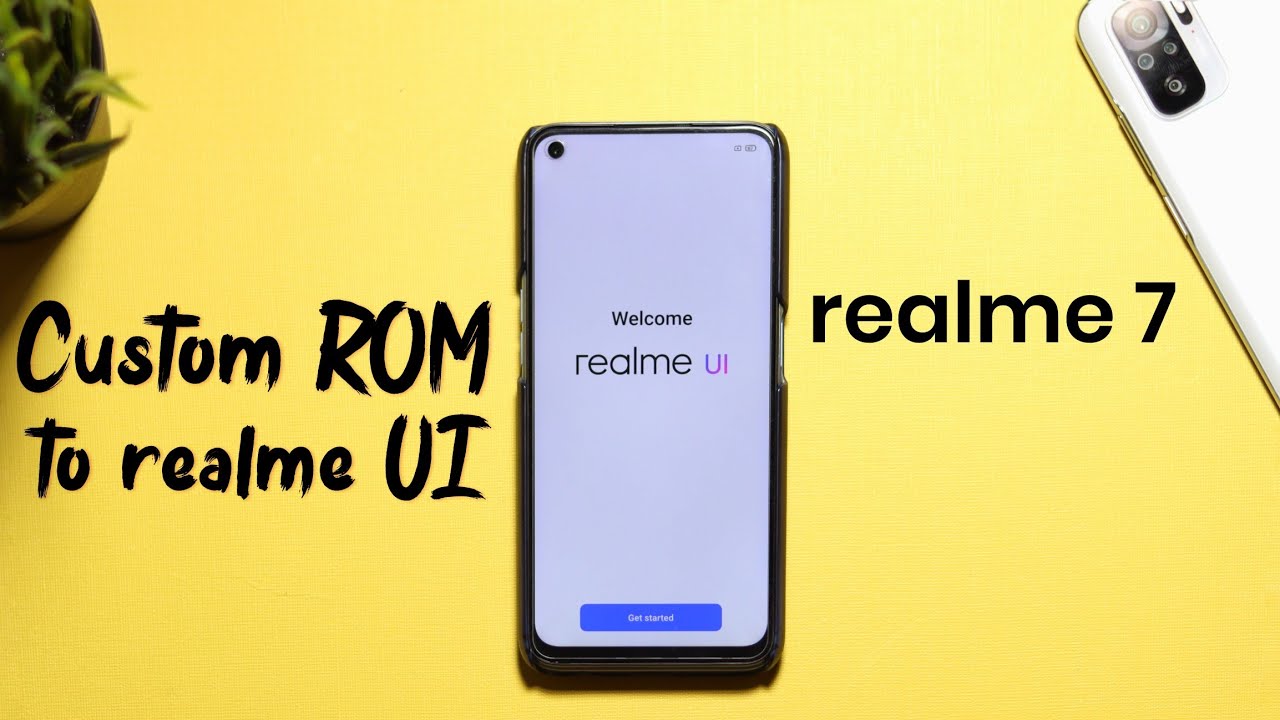 realme 7: Custom ROM to Realme UI | REVERT BACK TO STOCK FROM CUSTOM ROM