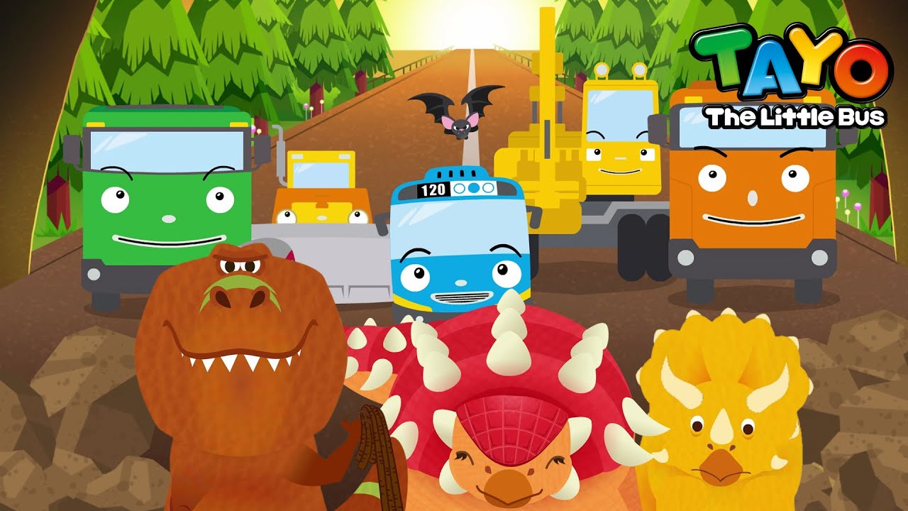 Go! Heavy Machinesaurus #10 Goodbye Dinosaur Village l Learn Dinosaurs with Tayo Heavy Vehicles