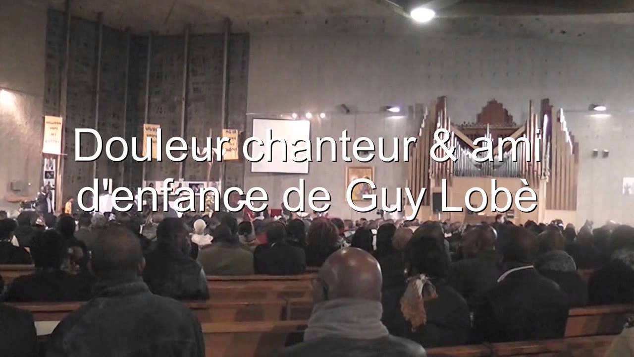 Mort de Guy Lobè  Début du culte d'action de grâce à Colombes avec Douleur 1/3