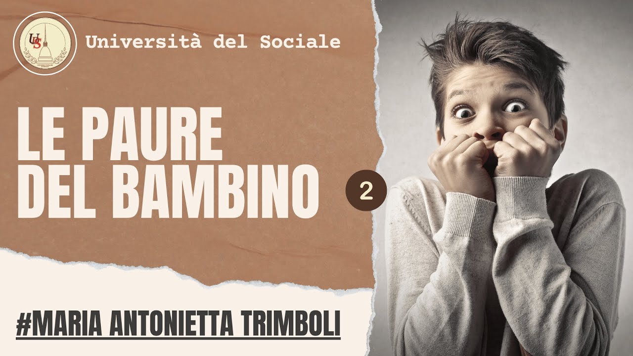 L'emozione della paura nei bambini | Come si manifesta e come gestirla